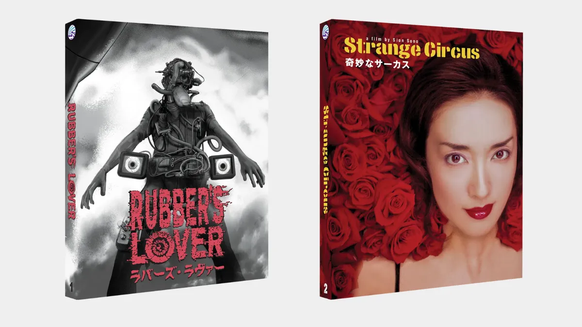 Rubbers Lover and Strange Circus Blu-ray Slipcovers