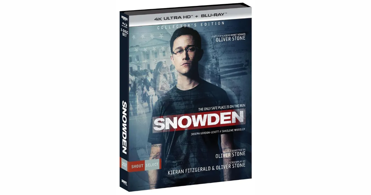 Snowden Collector’s Edition 4K Blu-ray Arrives from Shout! Studios This November This November 