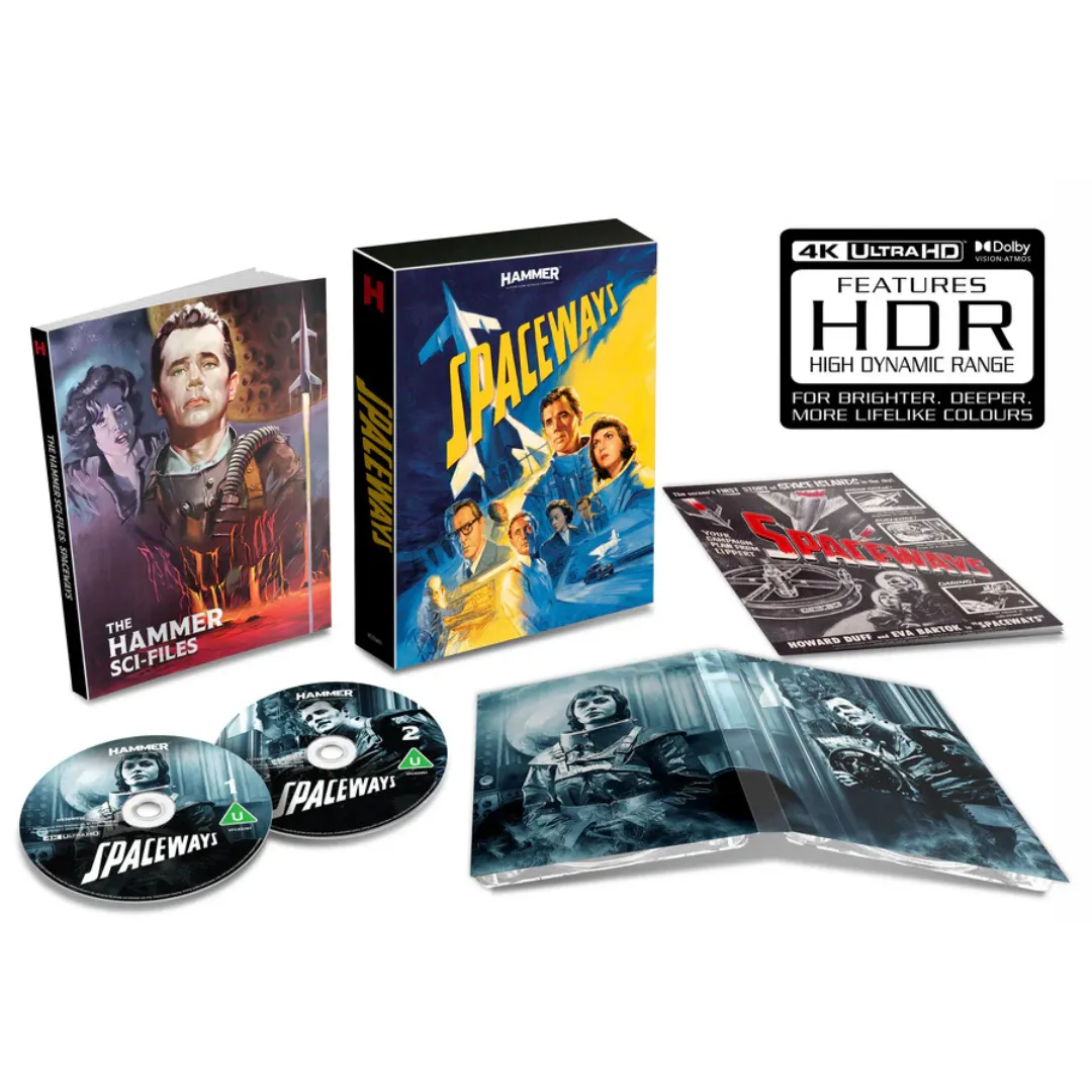 Spaceways 4K UHD and Blu-ray from Hammer Films