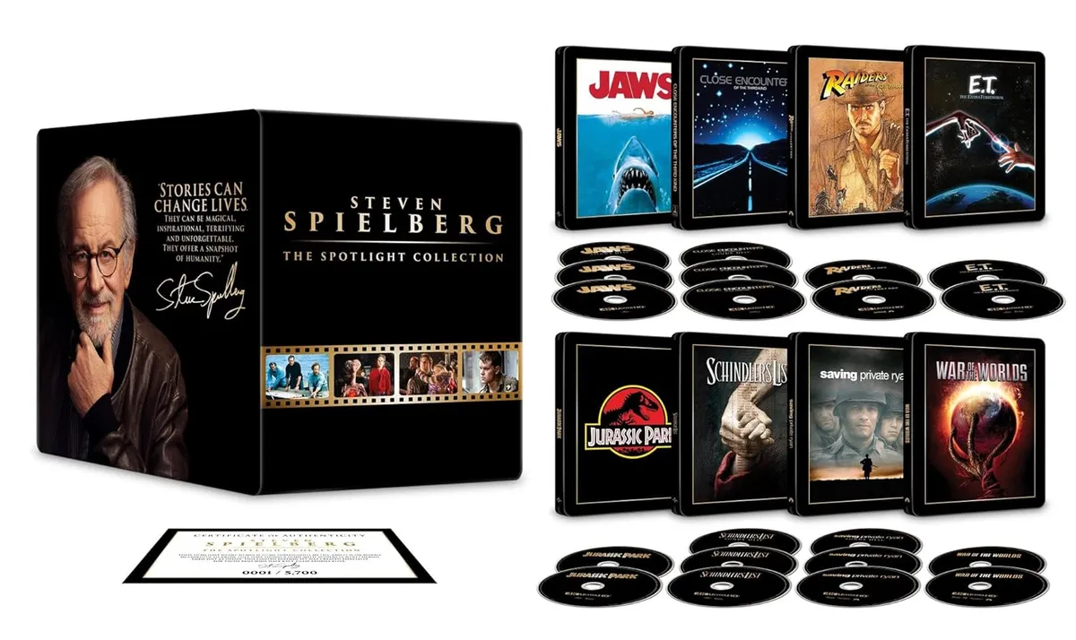 Steven Spielberg 4K Steelbook Collection