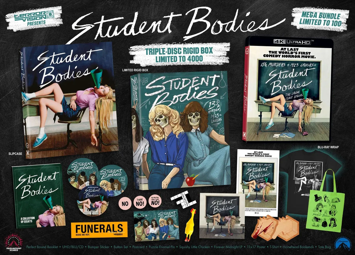 Student Bodies 4K Blu-ray from Terror Vision