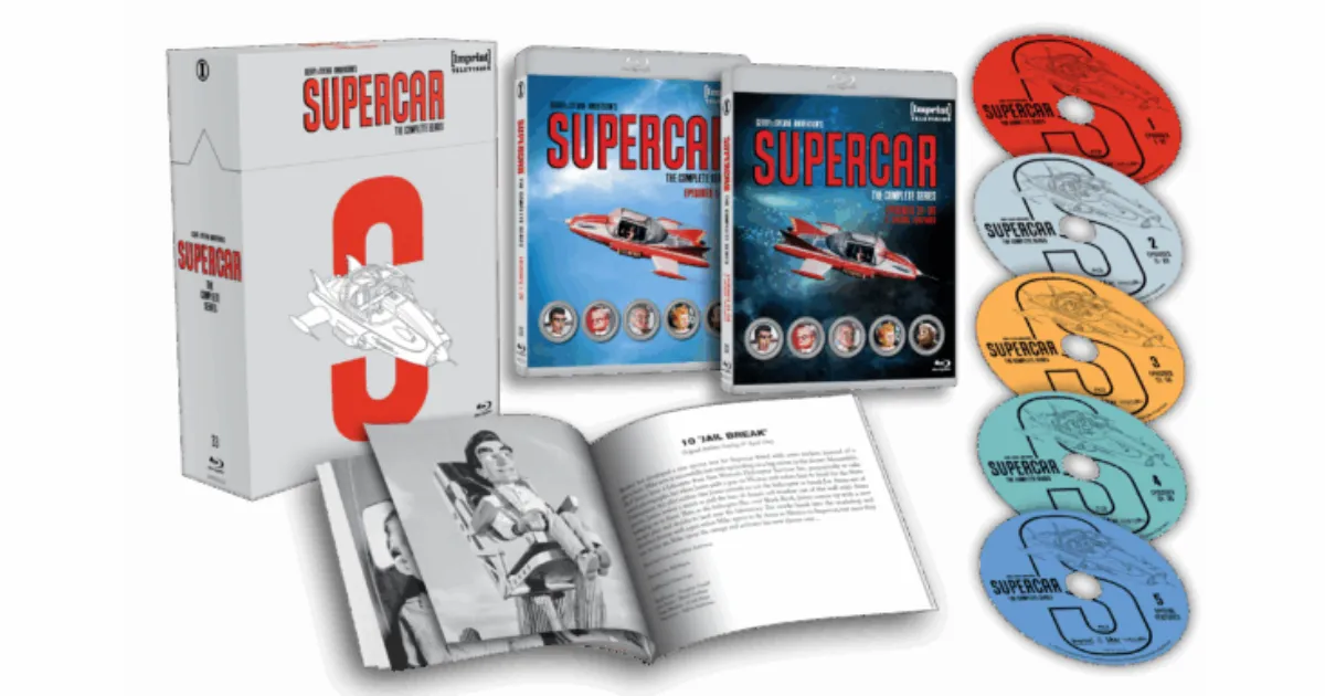 Supercar Complete Series Blu-ray Set Contents