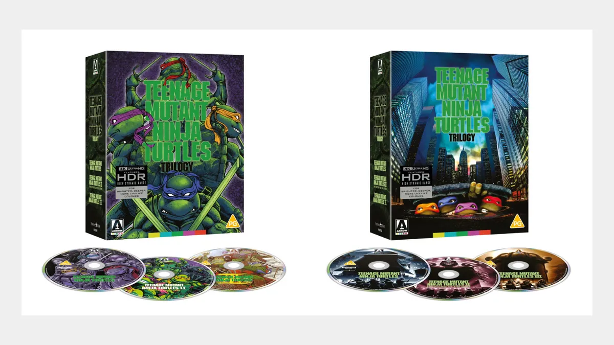 Teenage Mutant Ninja Turtles Trilogy | Arrow Store Exclusive | Limited Edition 4K UHD