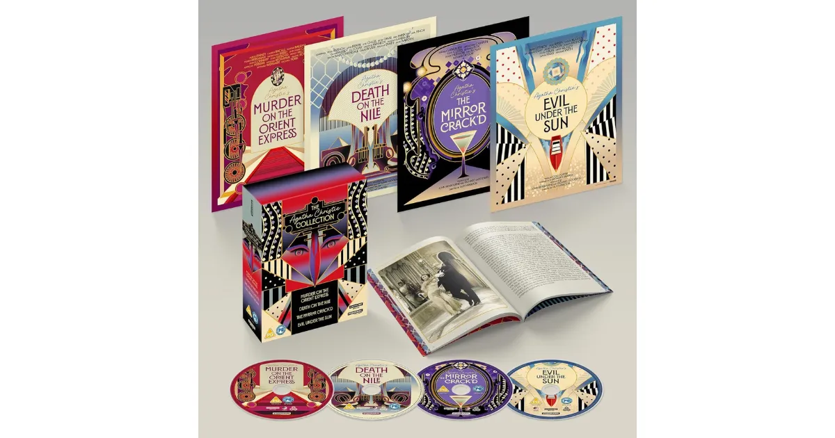 The Agatha Christie Collection 4K UHD & Blu-ray Boxsets Release November 24 from STUDIOCANAL UK