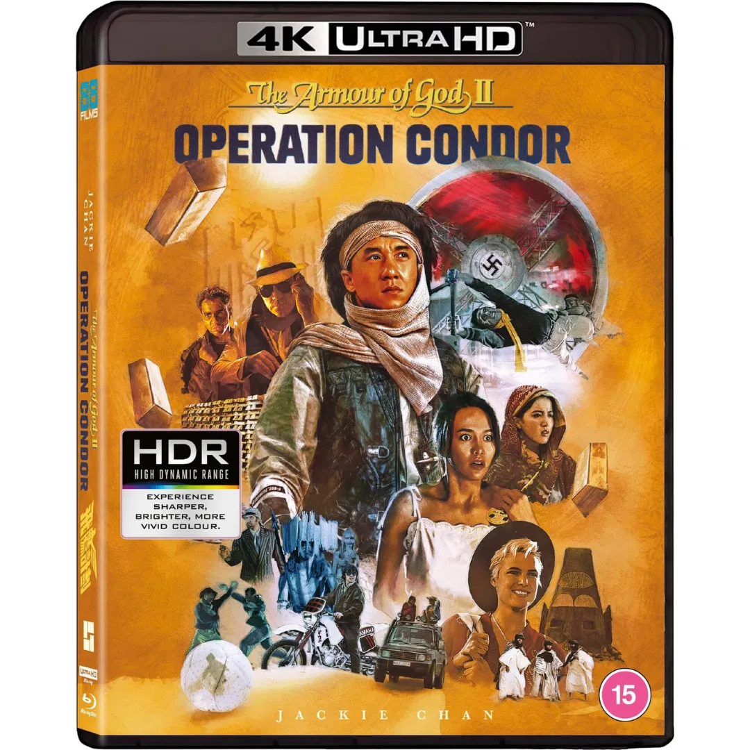 The Armour of God II Operation Condor 4K UHD Standard Edition from 88 Films