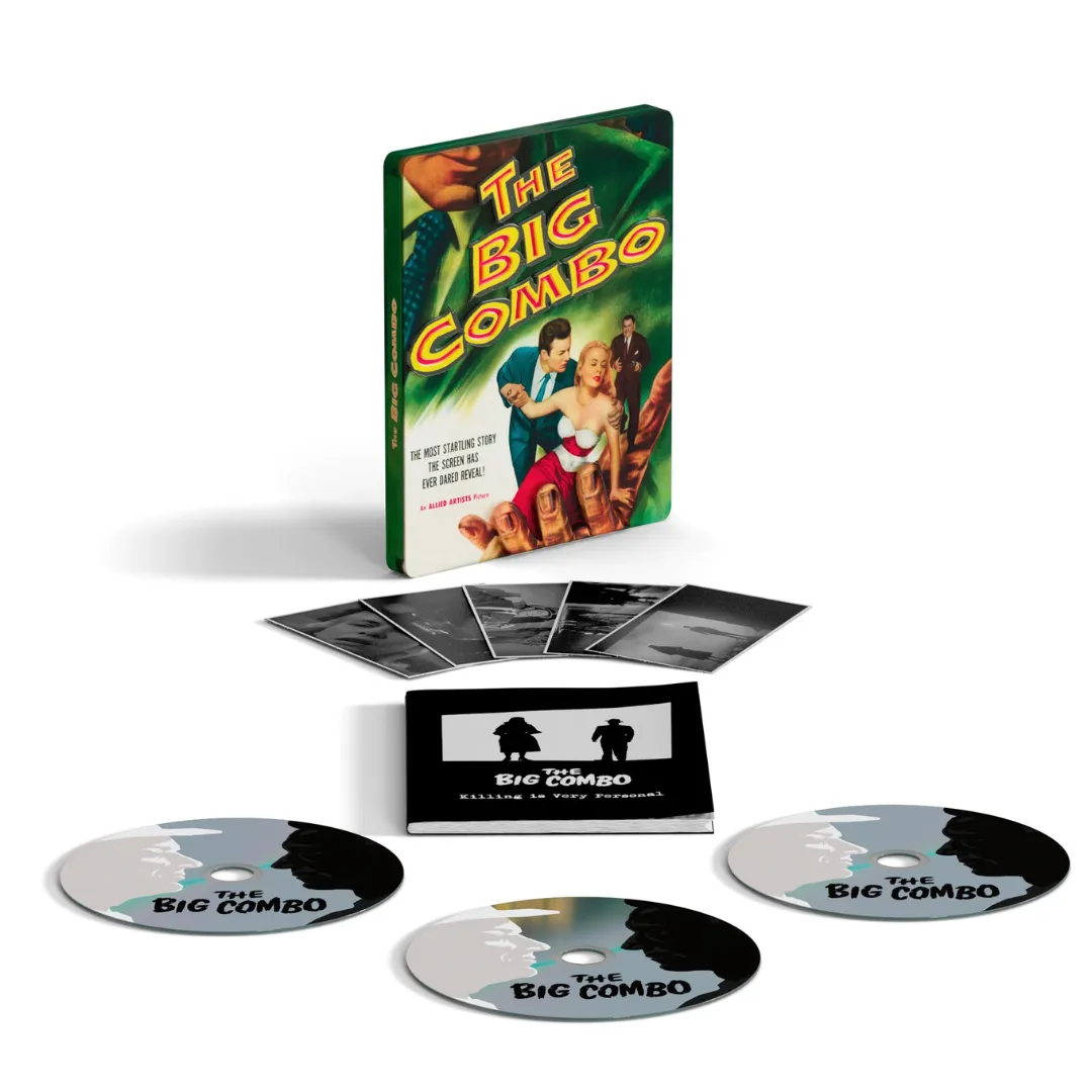 The Big Combo 4K UHD Premium Vintage SteelBook Edition from Ignite Films