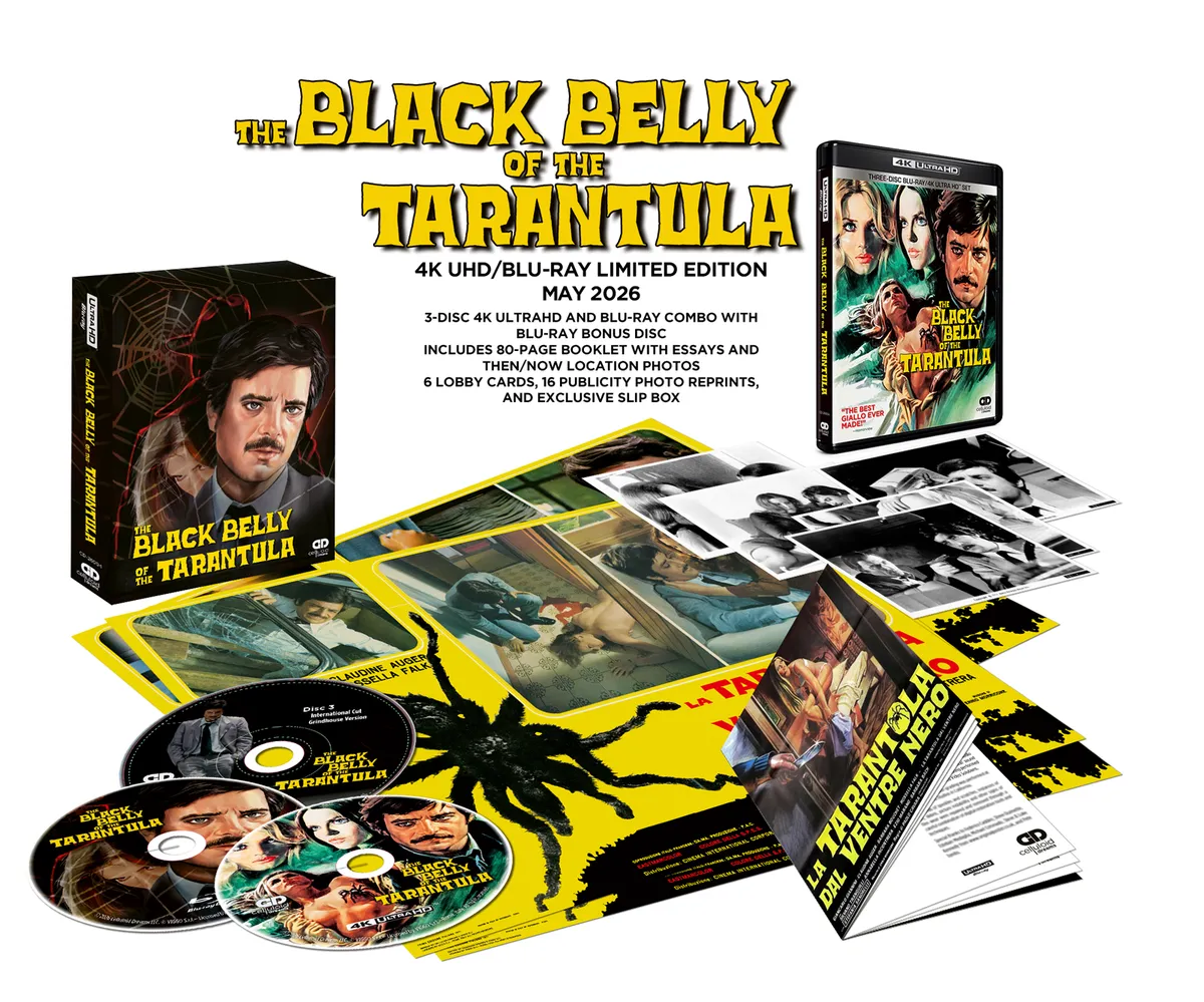The Black Belly of the Tarantual Limited Edition 4K UHD