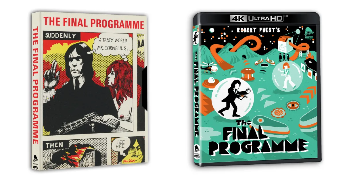The Final Programme 4K Blu-ray from Severin Films