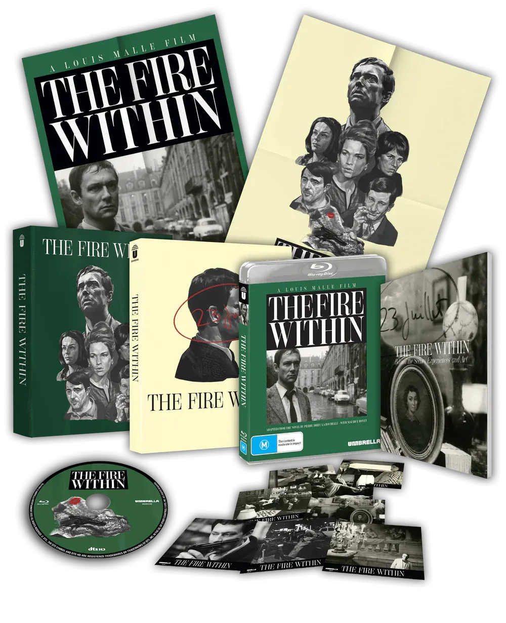 The Fire Within (Le Feu Follet) (1963) Blu-ray Collector's Edition by Umbrella Entertainment