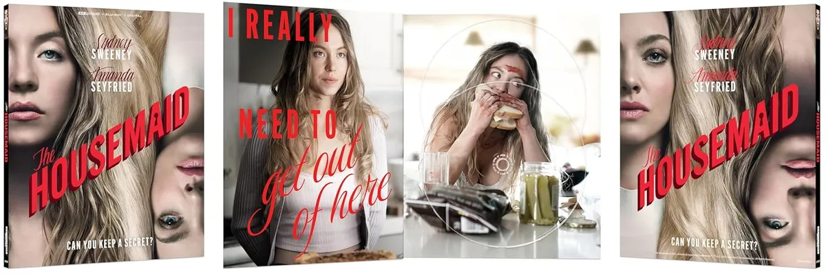 The Housemaid 4K UHD Amazon exclusive DigiPack