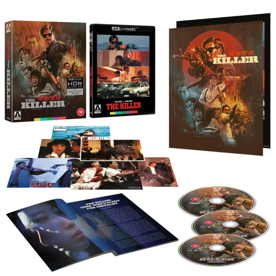 The Killer 4K UHD and Blu-ray from Arrow Video
