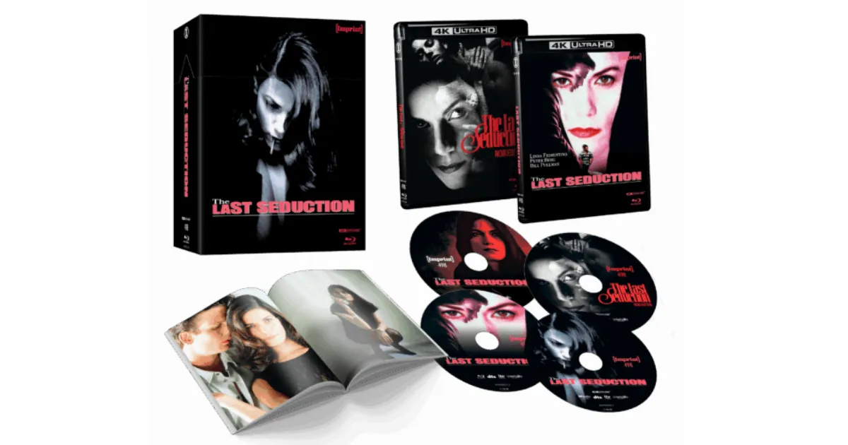 The Last Seduction 4K UHD + Blu-ray Limited Edition Hardbox + Hardback Booklet – Imprint Collection #498