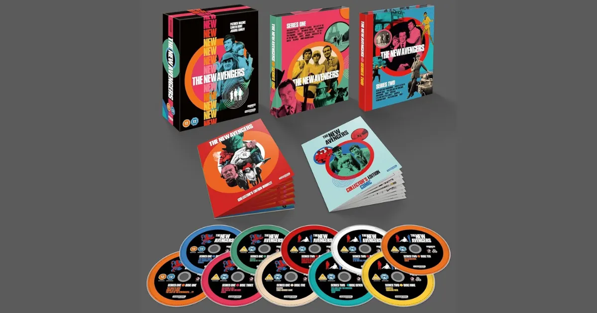 The New Avengers 4K Blu-ray by STUDIOCANAL arrives this November with 10-disc set