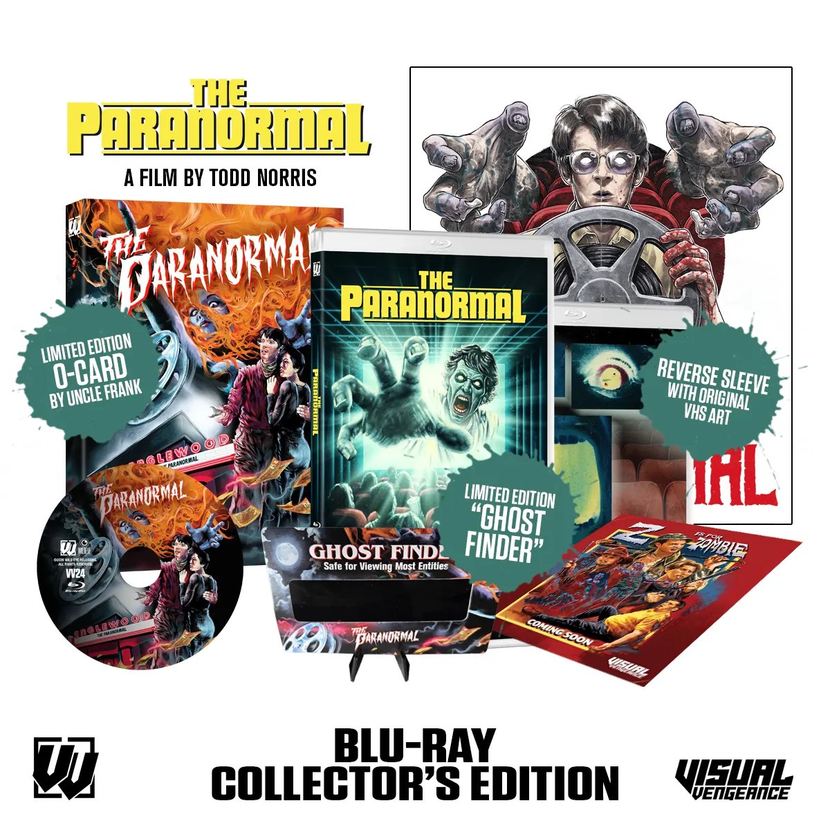 The Paranormal (1998) Blu-ray Collectors Edition from Visual Vengeance