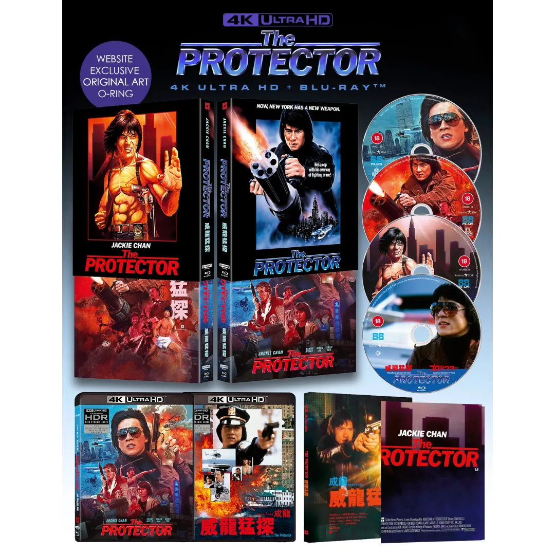 The Protector 4K UHD Deluxe Edition from 88 Films