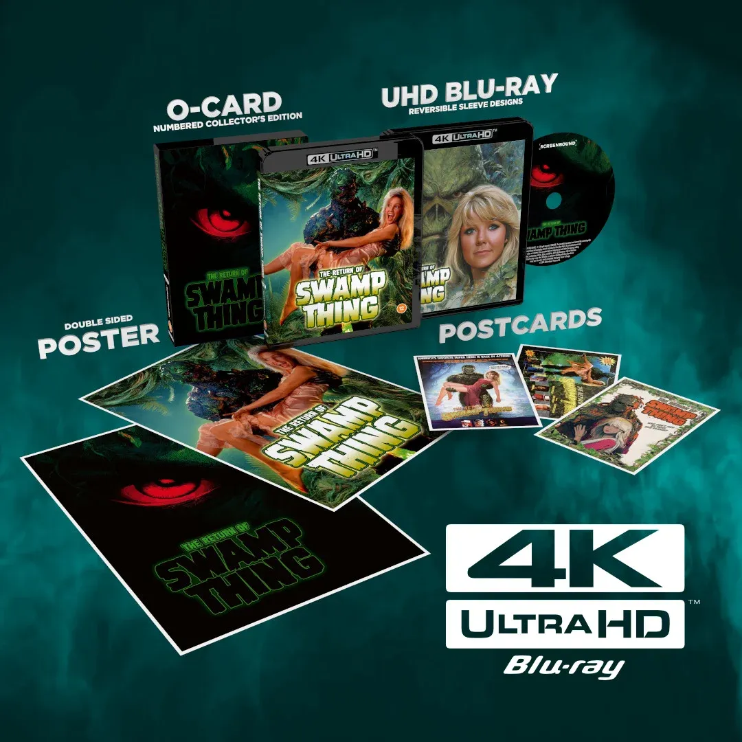 The Return of Swamp Thing 4K UHD by Screenbound Pictures