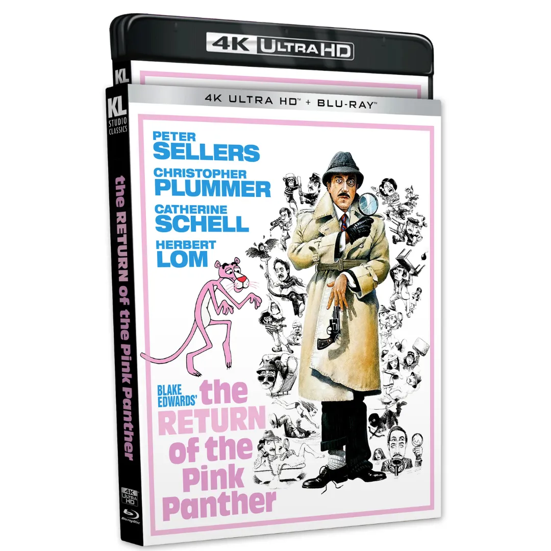 The Return of the Pink Panther 4K UHD from Kino Lorber