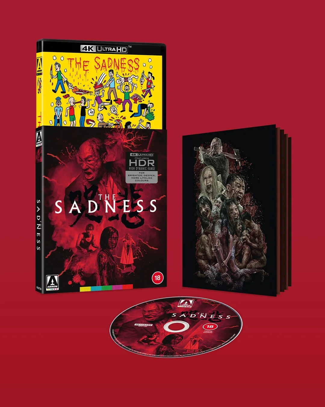 The Sadness 4K UHD from Arrow Video