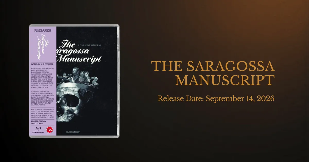The Saragossa Manuscript Blu-ray from Radiance Films