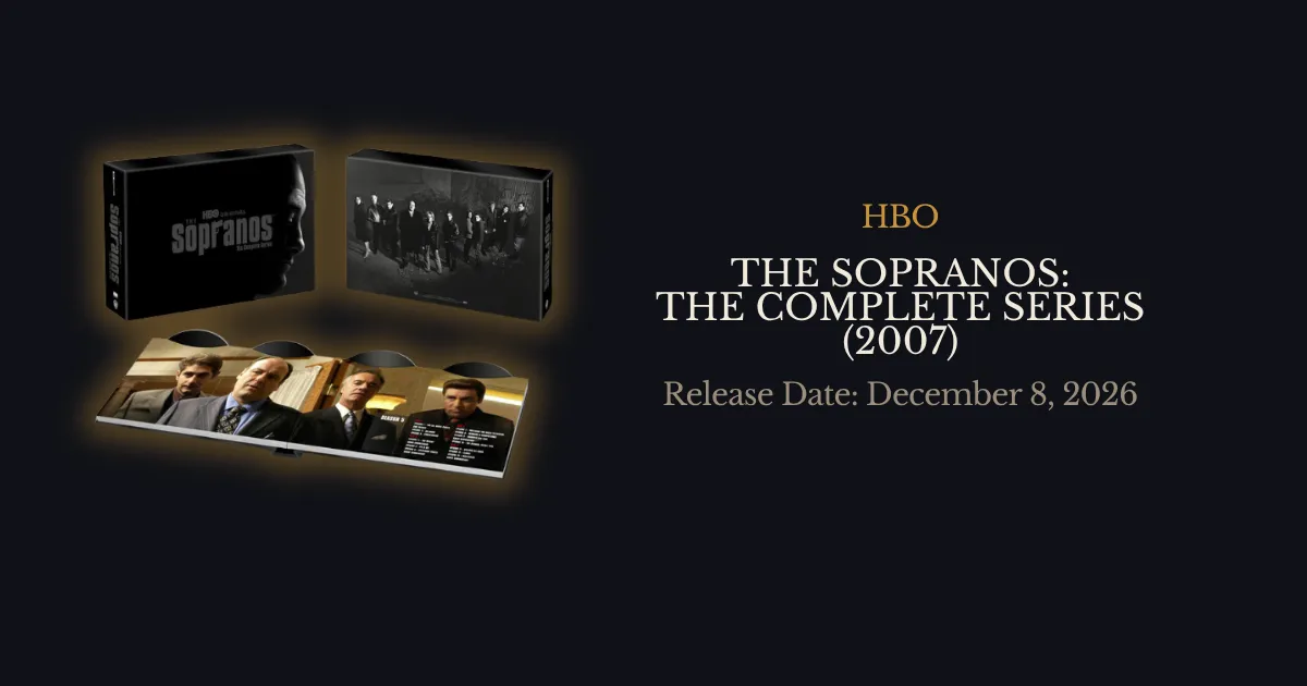 The Sopranos- The Complete Series (2007) 4K UHD Premium Limited Edition from HBO