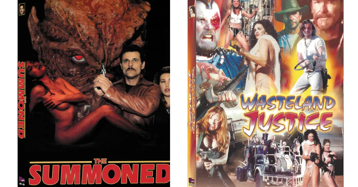 The Summoned and Wasteland Justice Blu-ray from Culture Shock Releasing
