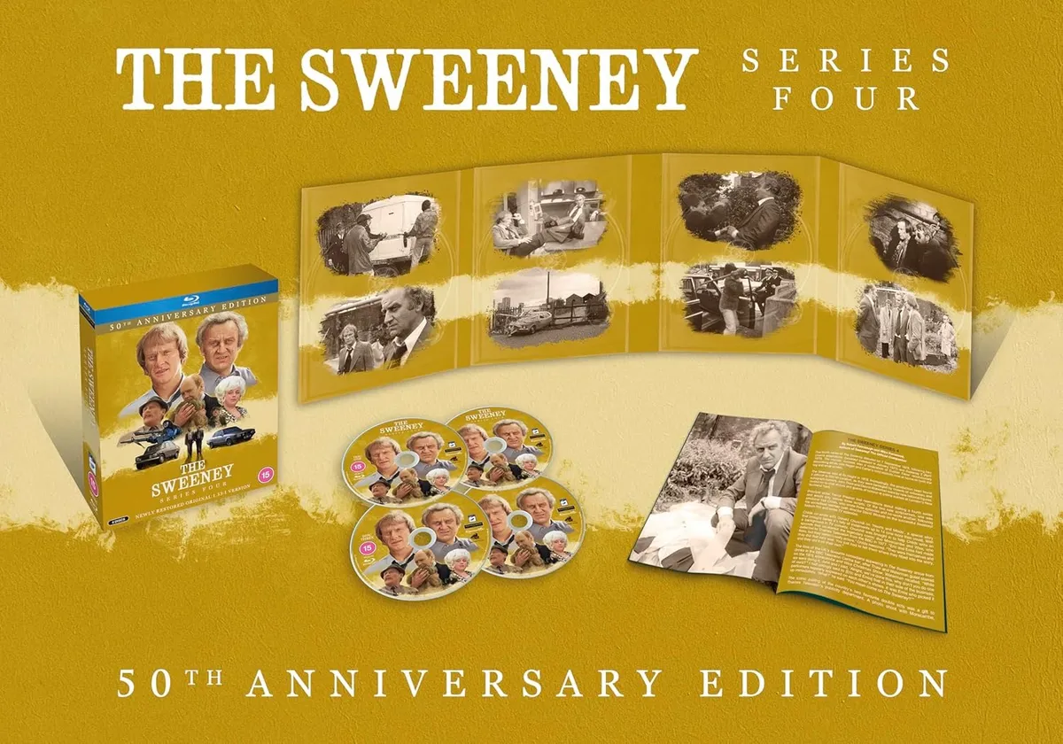 The Sweeney Series Four Blu-ray from Old Gold Media