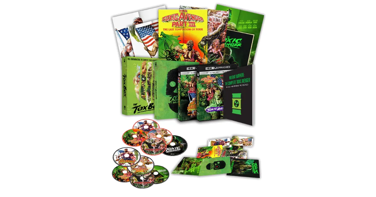The Toxic Avenger Collection in 4K HDR