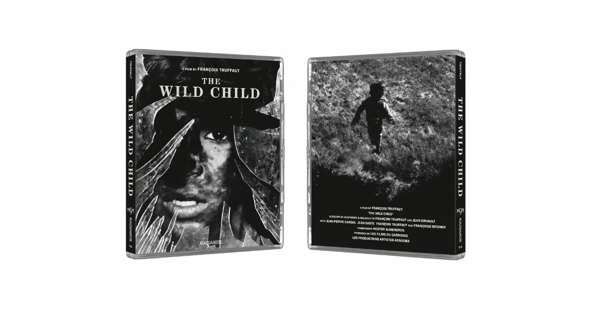 The Wild Child Front and Back Blu-ray Covers