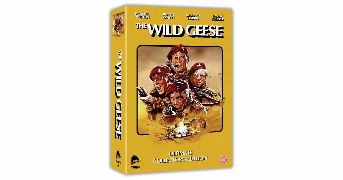 The Wild Geese (1978) 4K UHD Collector's Edition Arrives December 2025 from Severin Films