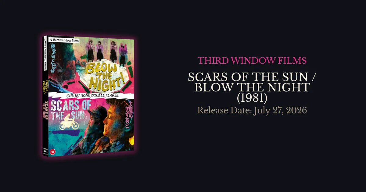 Scars of the Sun and Blow the Night Blu-ray from Third Window Films