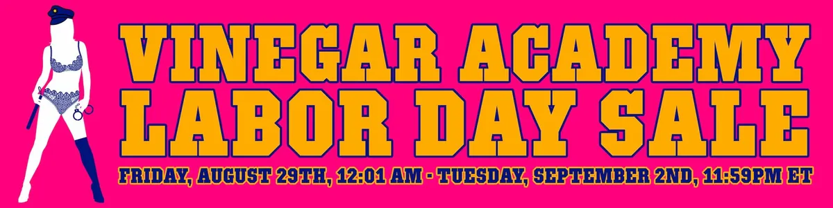 Vinegar Syndrome Vinegar Academy Labor Day Sale