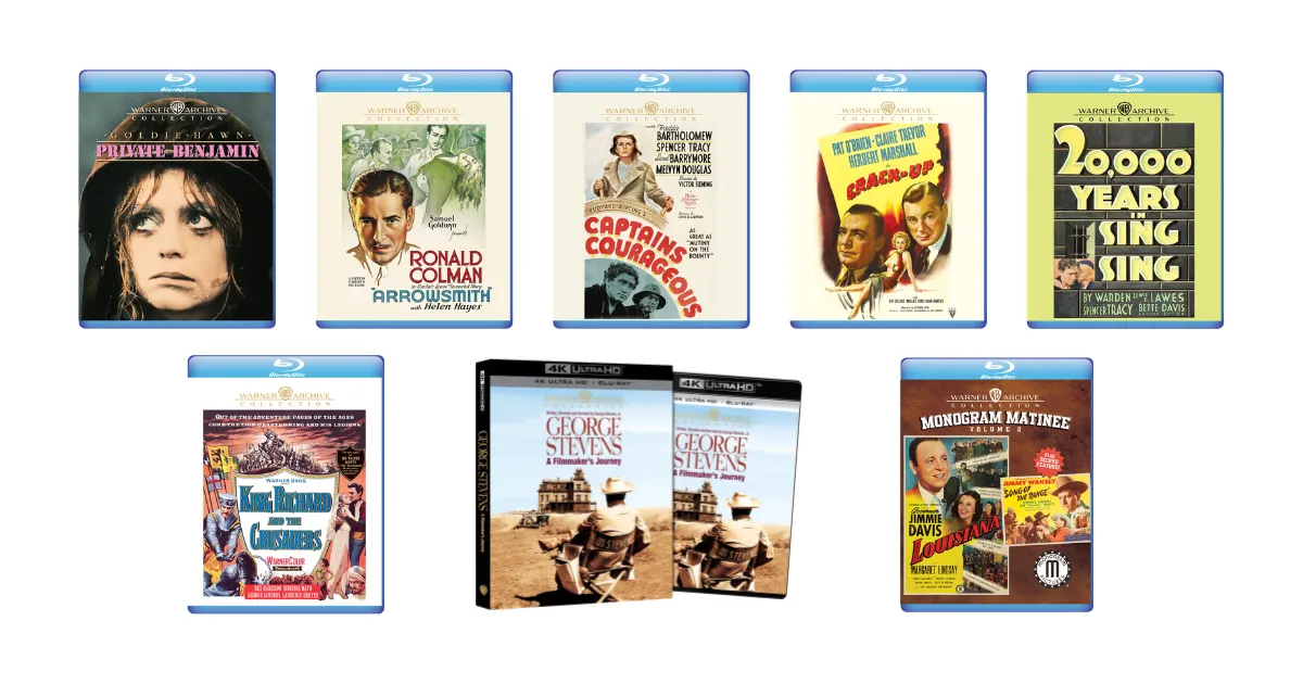 Warner Archive Collection April 2026 Releases