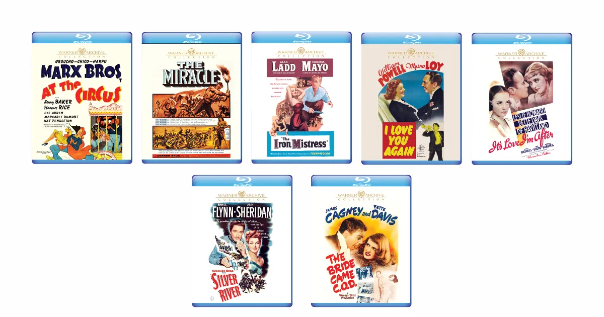 Warner Archive November 2025 Blu-ray Releases