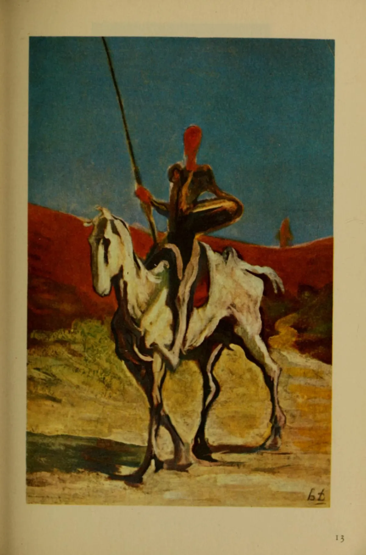 Błędny rycerz, aut. Honoré Daumier