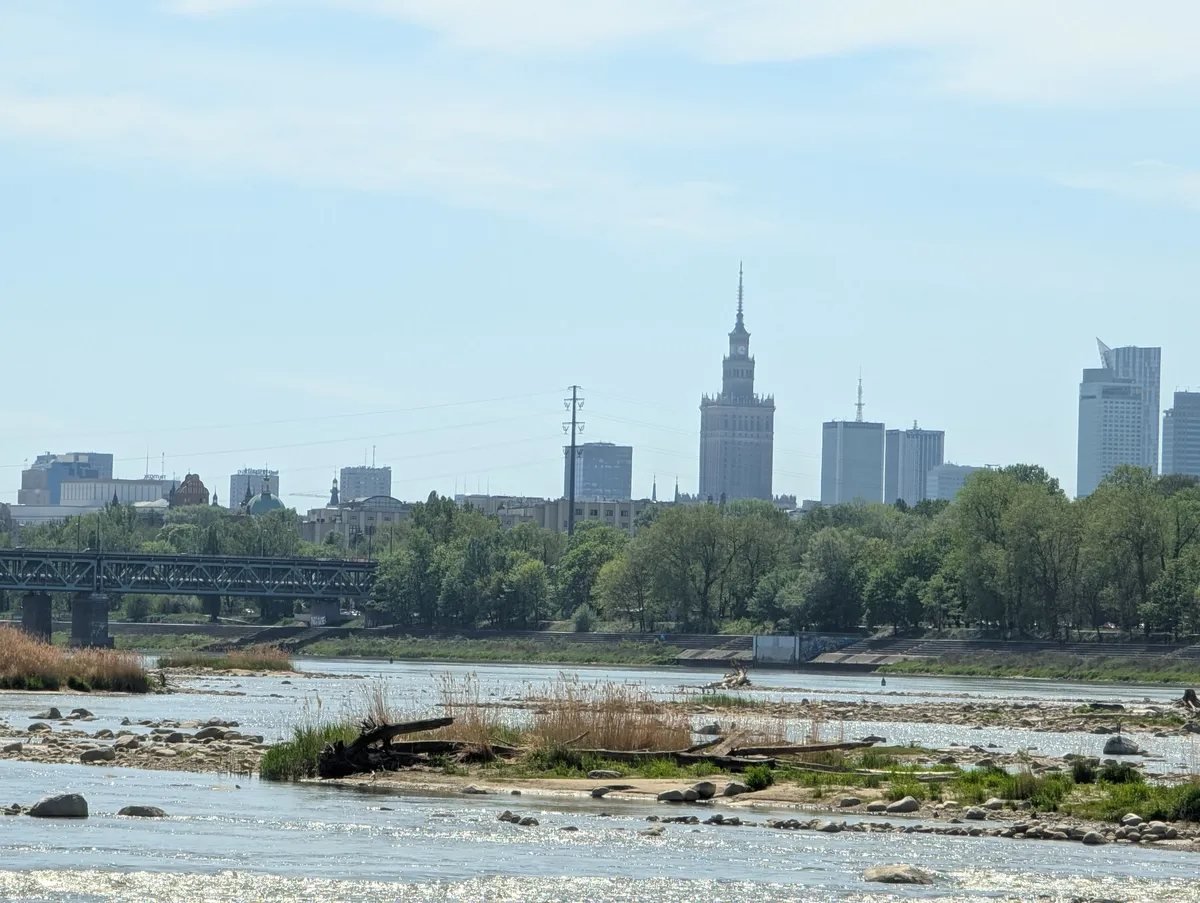Warszawa w słońcu