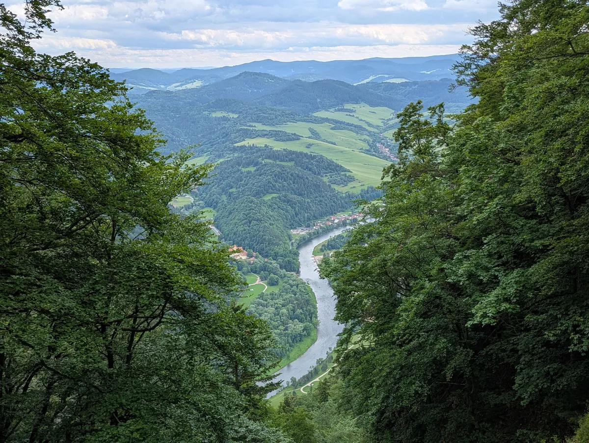 Widok z Trzech Koron