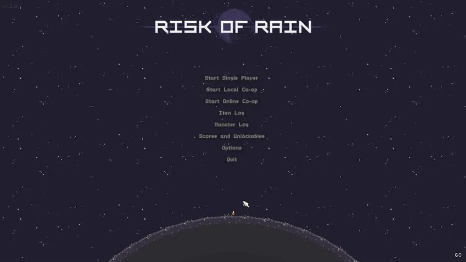 A screenshot showing Risk of Rain