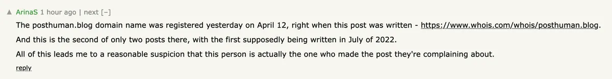 top comment