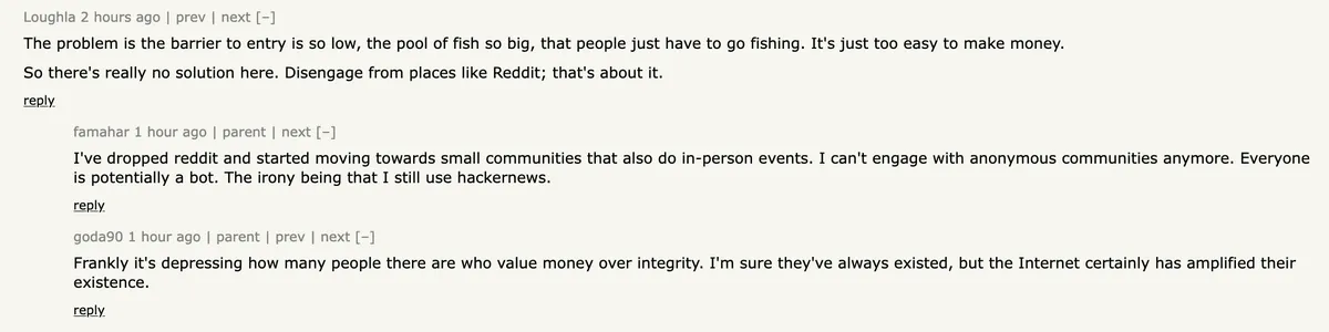 comments