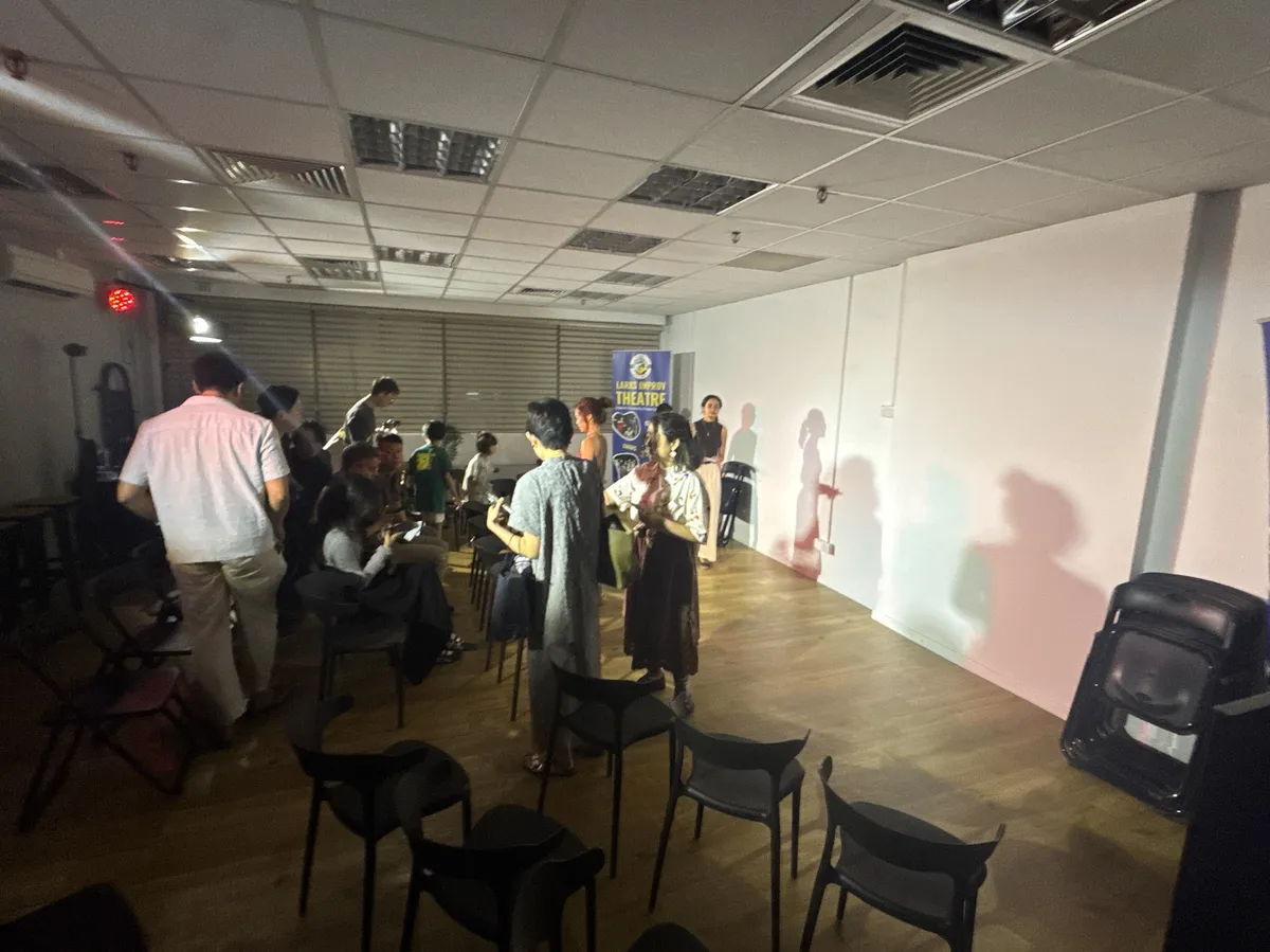 View before the show