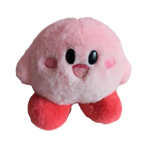 fluffy derpy Kirby plushie