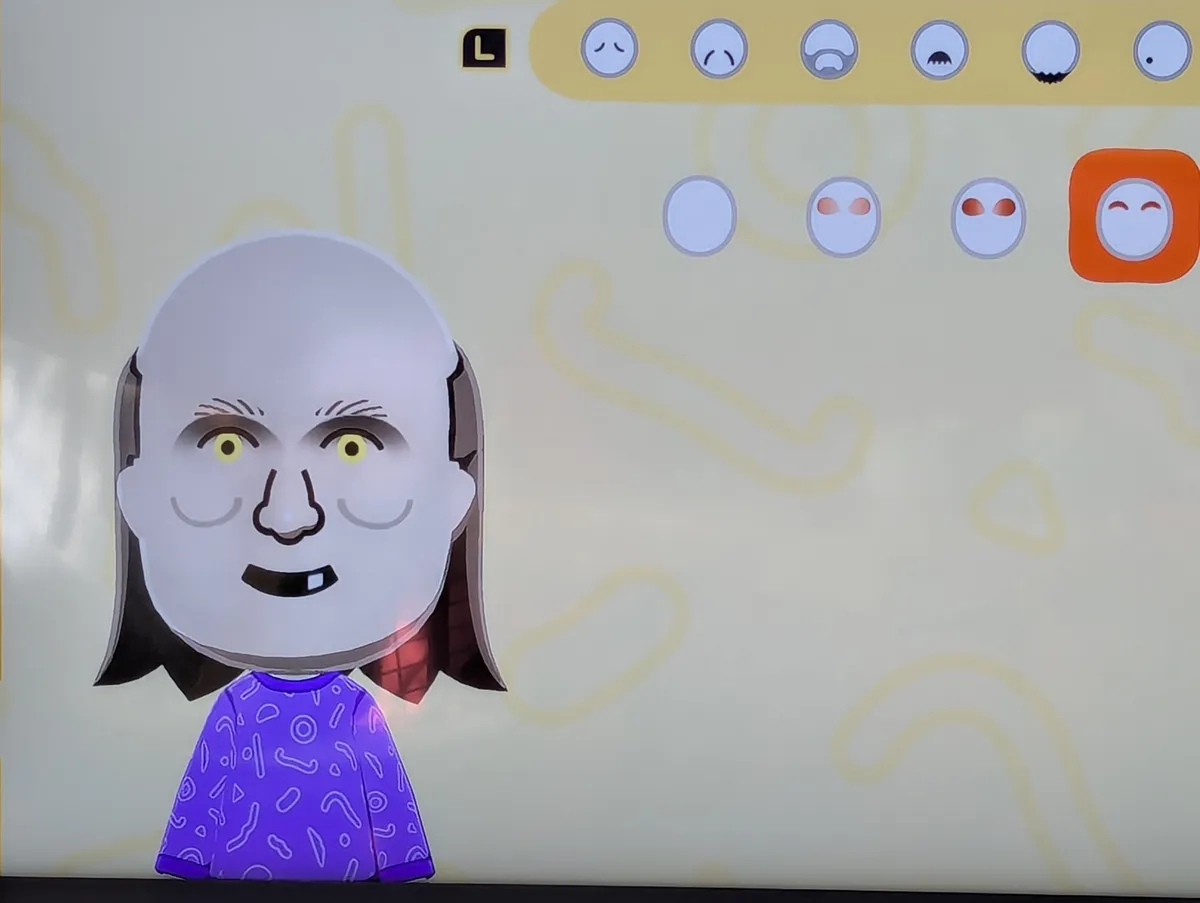 Victor Gideon's Mii in Tomodachi Life.