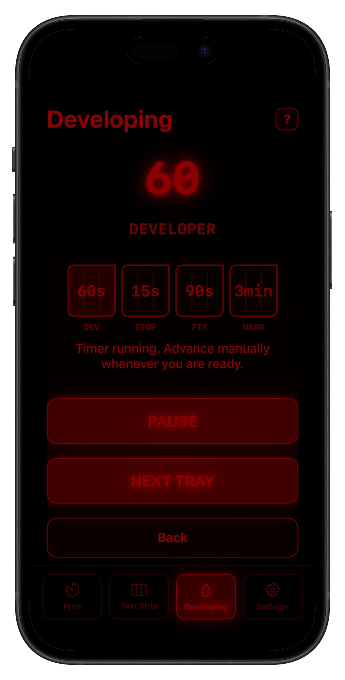 dev timer