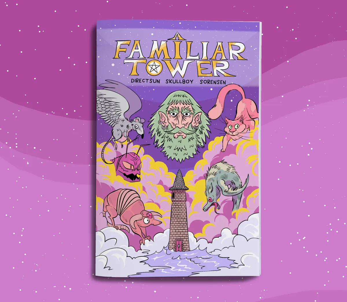 image: A Familiar Tower cover mockup
