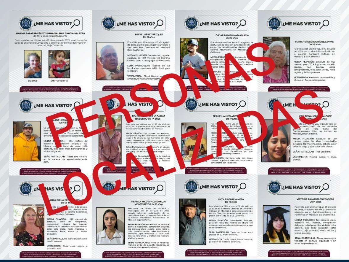 Neftaly Myzraim Jaramillo Montemayor fue localizada en buen estado de salud