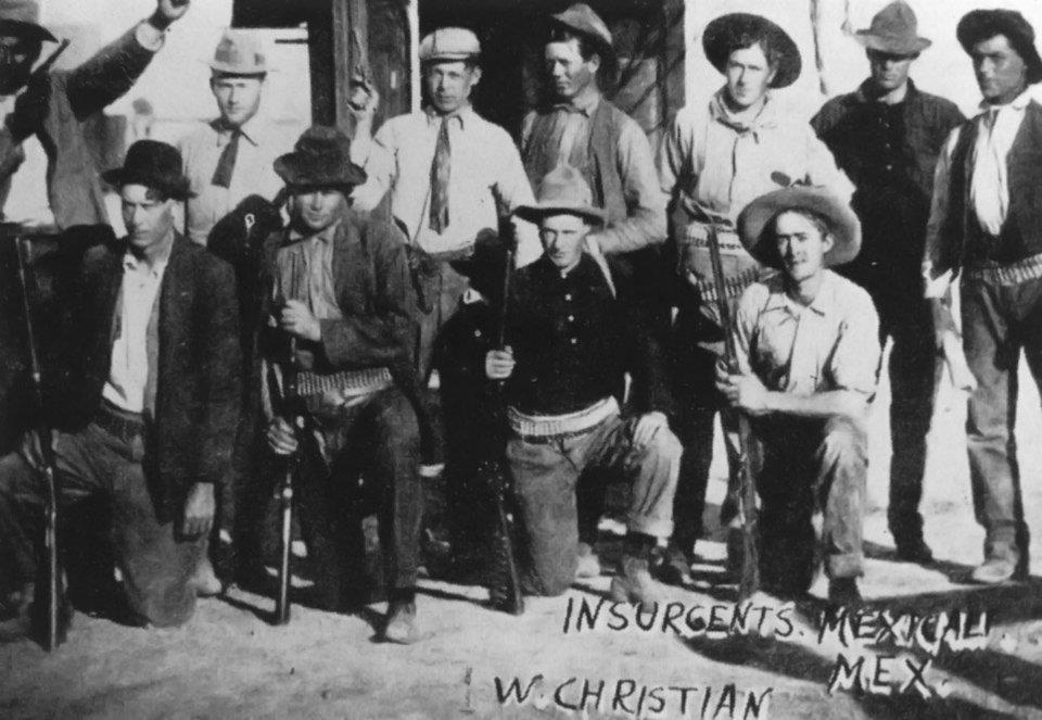 Insurgents. Mexicali Mexico, W. Christian