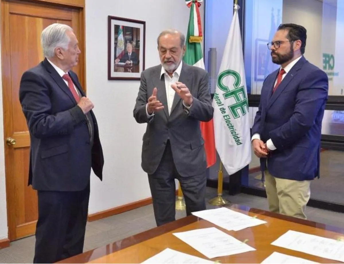 firma de convenio cfe grupo carso