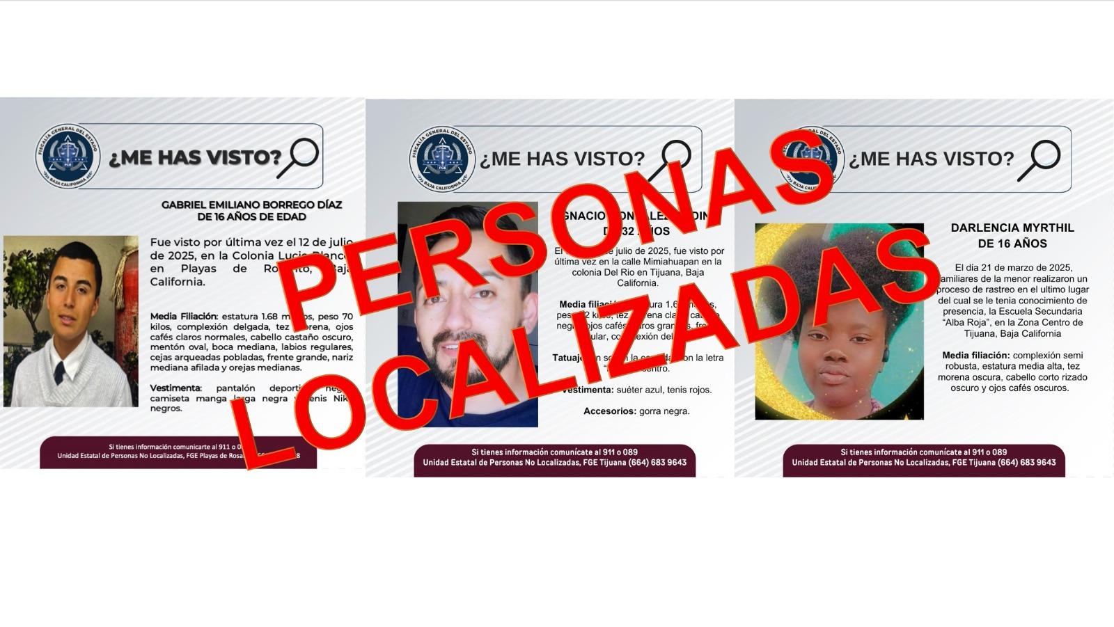 Localizada Darlencia Myrthil