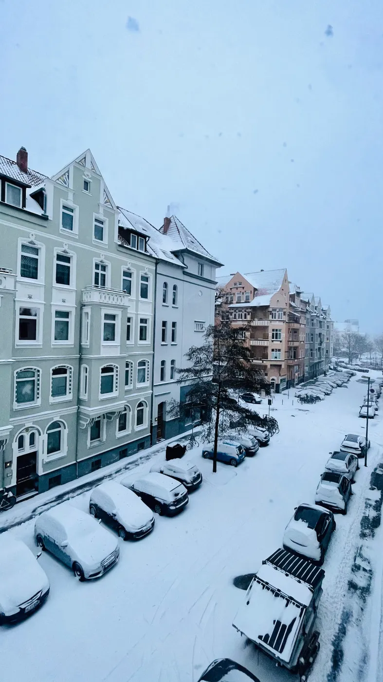 hannover with snow