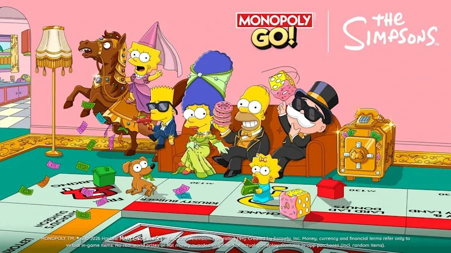 MONOPOLY GO与辛普森一家联动